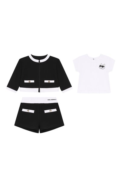 Комплект из трех предметов KARL LAGERFELD KIDS, арт. Z31054