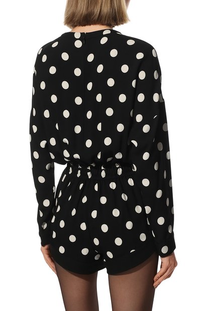 Комбинезон из вискозы SAINT LAURENT, арт. 688157/Y3E54, фото 4