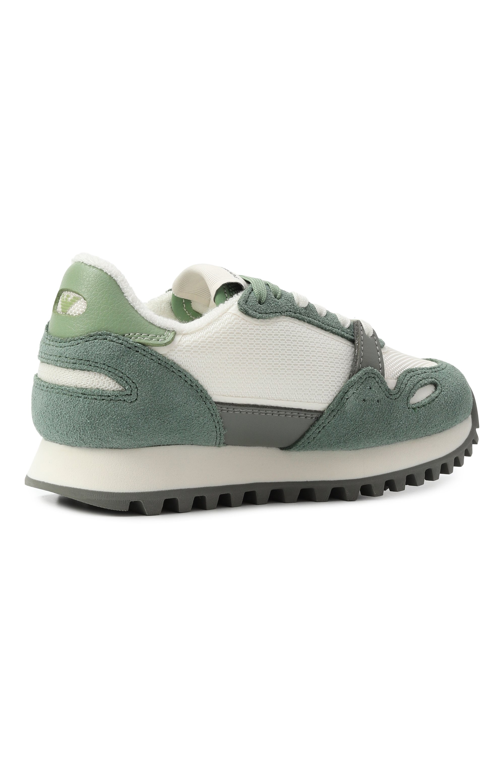 Комбинированные кроссовки EMPORIO ARMANI, �арт. XYX040/X0X04, фото 3