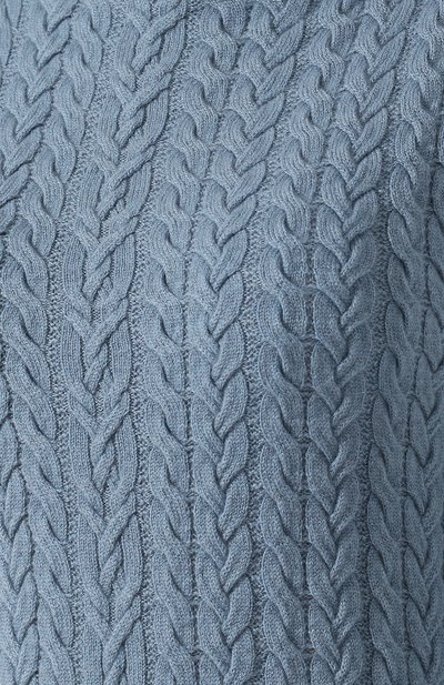 Кашемировое платье фактурной вязки LORO PIANA, арт. FAI3001, фото 5