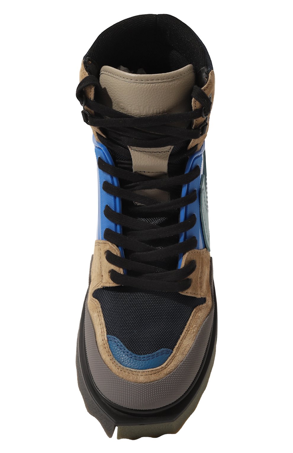 Комбинированные ботинки OFF-WHITE, арт. OMIA228F22LEA0014363, фото 6