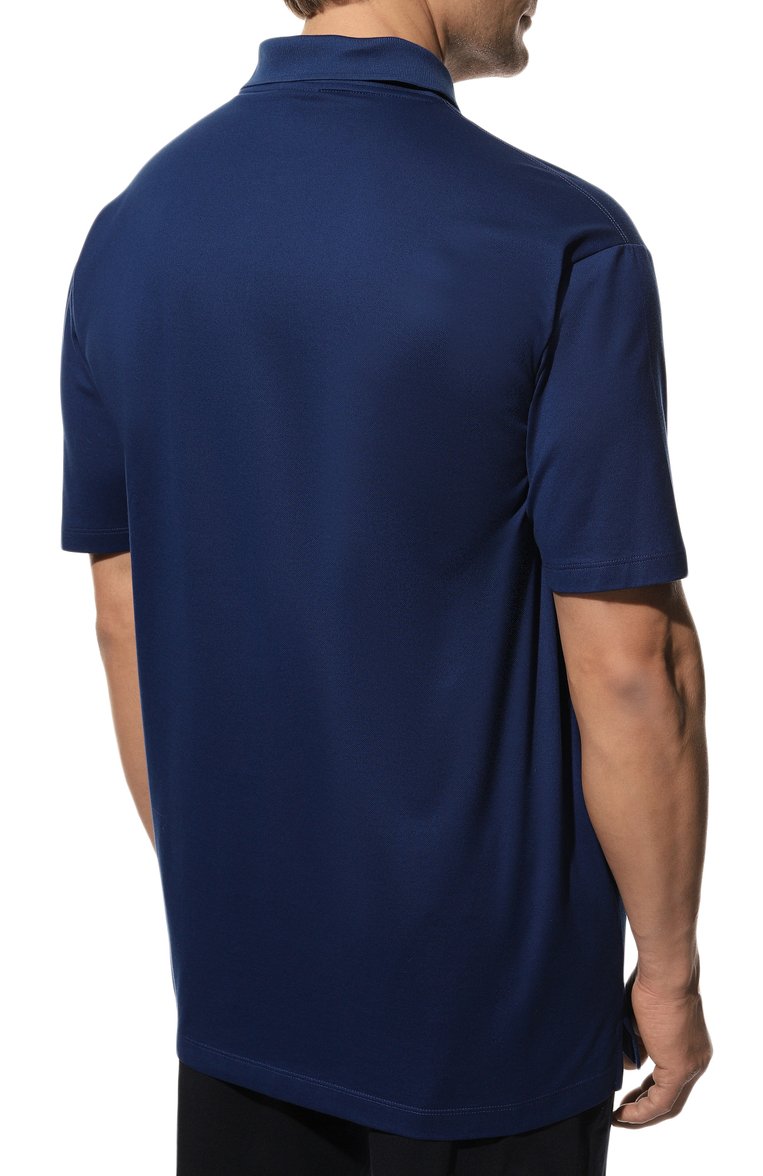Хлопковое поло PAUL&SHARK, �арт. C0P1013/3XL-6XL, фото 4