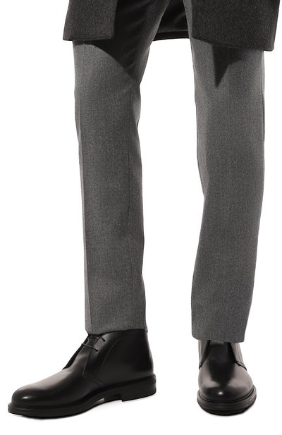 Кожаные ботинки W.GIBBS, арт. 3169005/CALFTEK FUR, фо�то 3