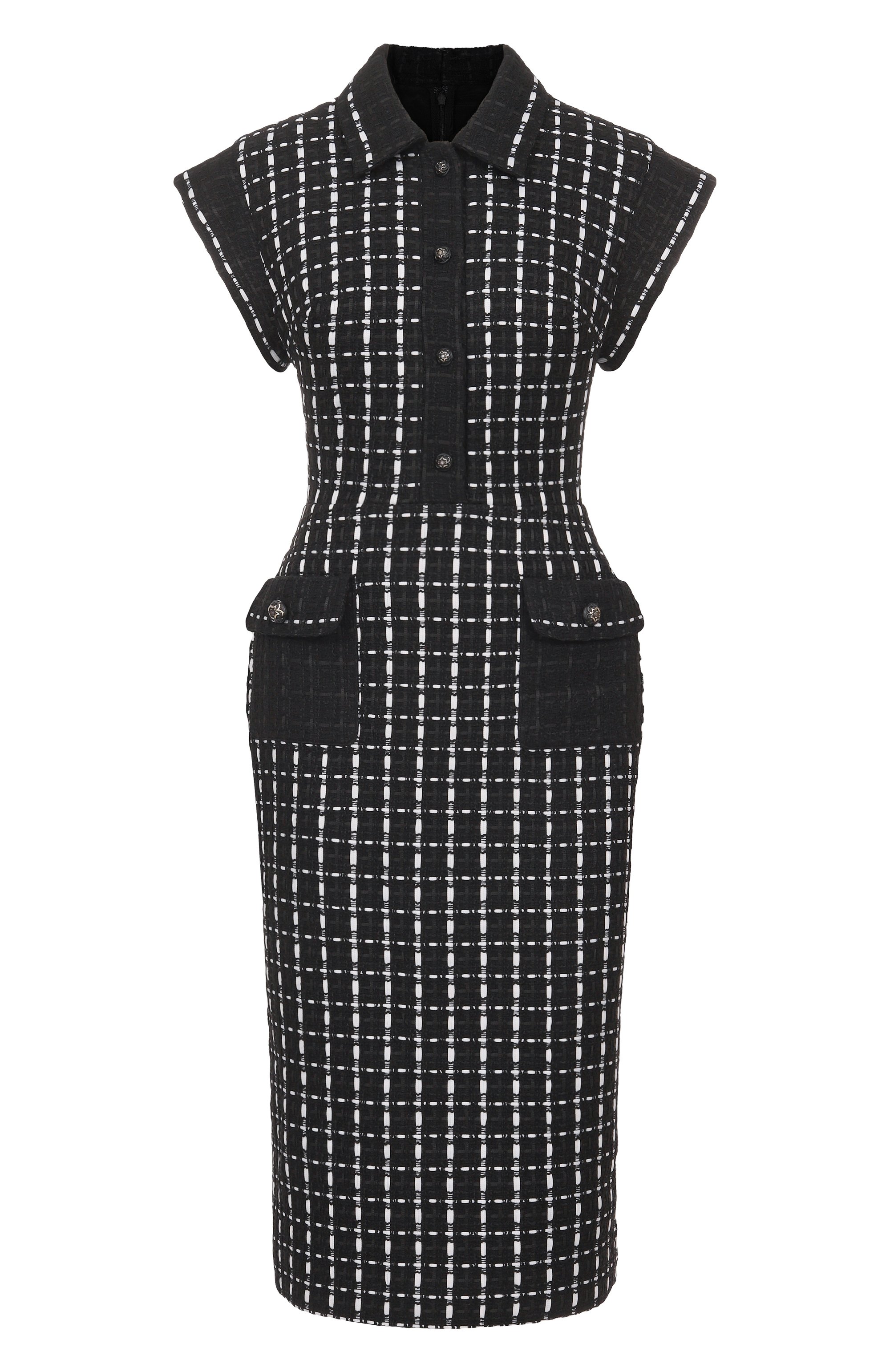 Твидовое платье ELIE SAAB, арт. D0769NP25/TW007, фото 1