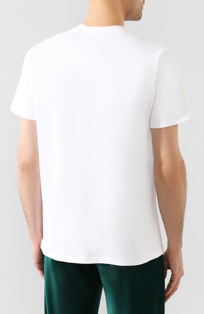 Хлопковая футболка CASABLANCA, арт. MS20-TS-001 CASA TENNIS CLUB IC0N, фото 4