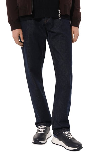 Кожаные кроссовки STEFANO RICCI, арт. UV26EG6499/WY, фото 3