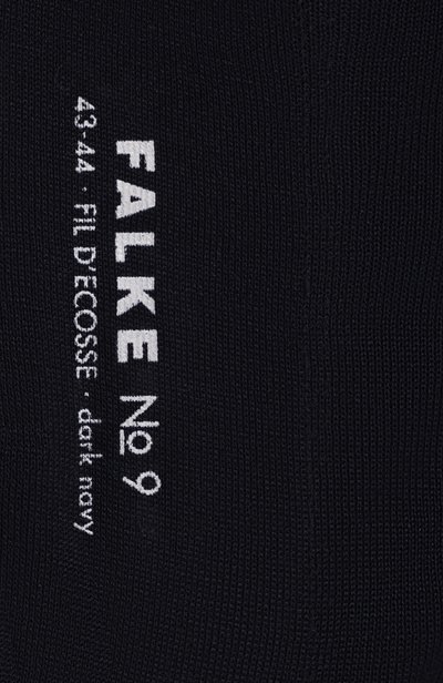 Хлопковые гольфы FALKE темно-синего цвета по цене 6180 руб., арт. 15651, фото 2 Хлопковые гольфы FALKE, арт. 15651, фото 2