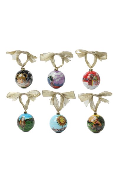 Набор из шести елочных игрушек TSAR, арт. 680766