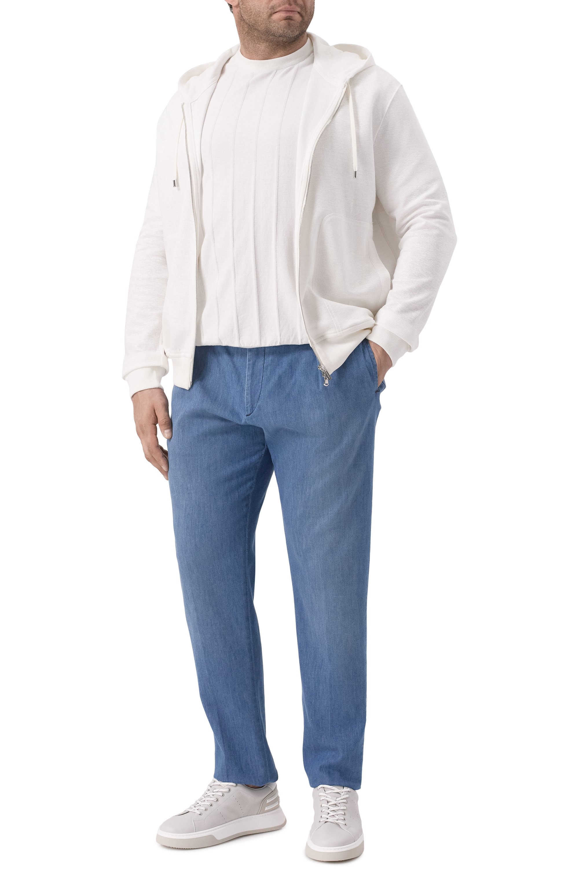 Кардиган изо льна и хлопка CORTIGIANI, арт. 2AF620, фото 2