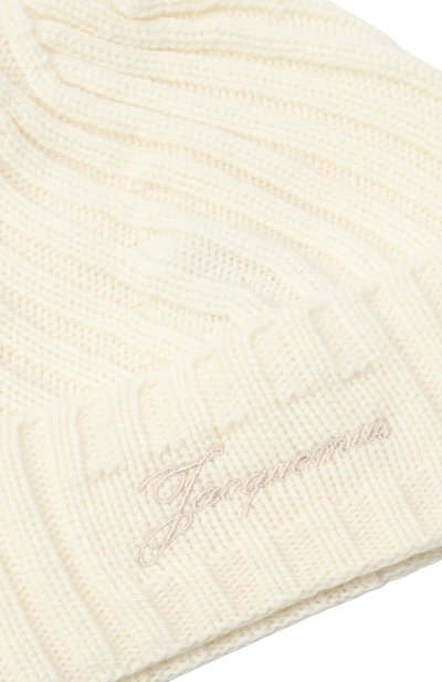 Шапка из кашемира и шерсти JACQUEMUS, арт. 25HACU00767/AK00287, фото 3