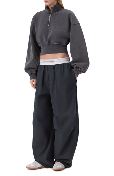 Женские хлопковые брюки ALEXANDER WANG, арт. 1WC3264062