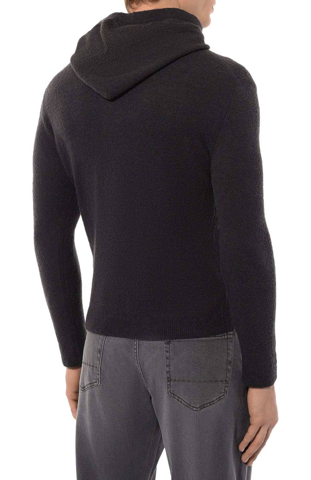 Худи из шерсти и кашемира DANIELE FIESOLI, арт. DF7062, фото 4