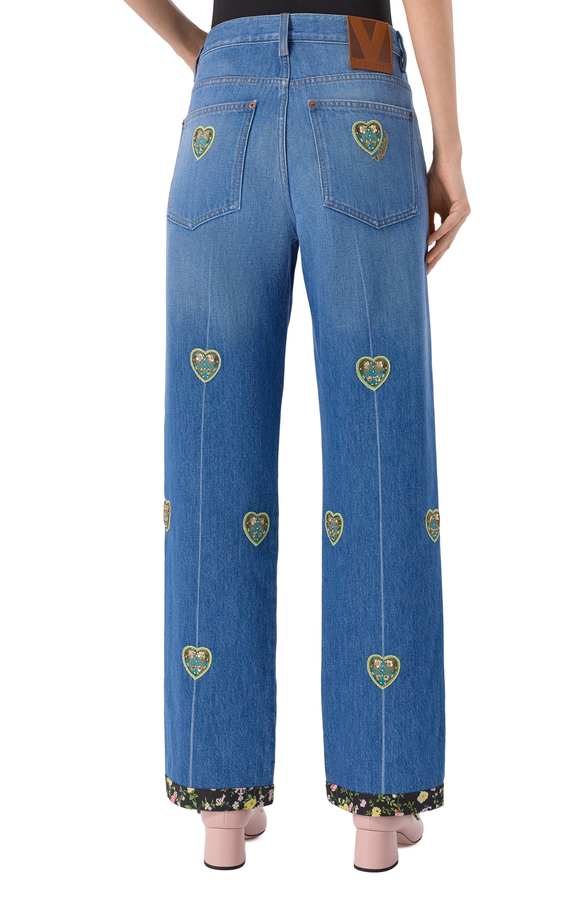 Джинсы VALENTINO, арт. 7B3DD20C/9KH, фото 4