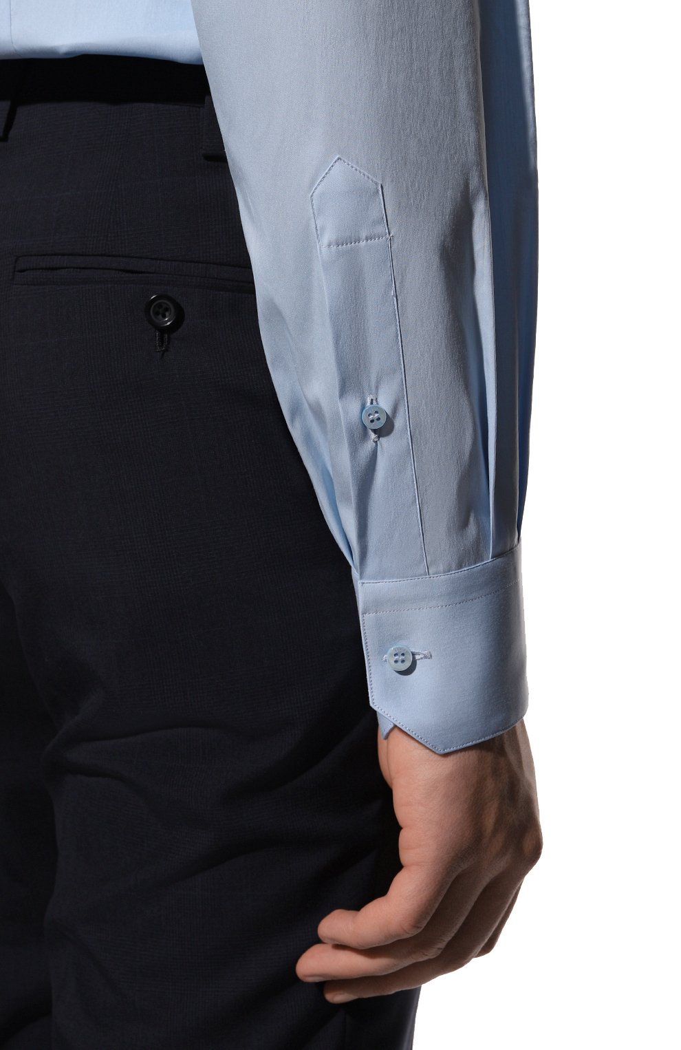 Хлопковая сорочка ZILLI, арт. MFY-13037-345108/0013, фото 6