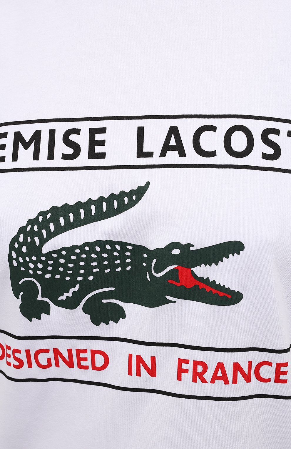 Хлопковая футболка LACOSTE, арт. TH0242001, фото 5