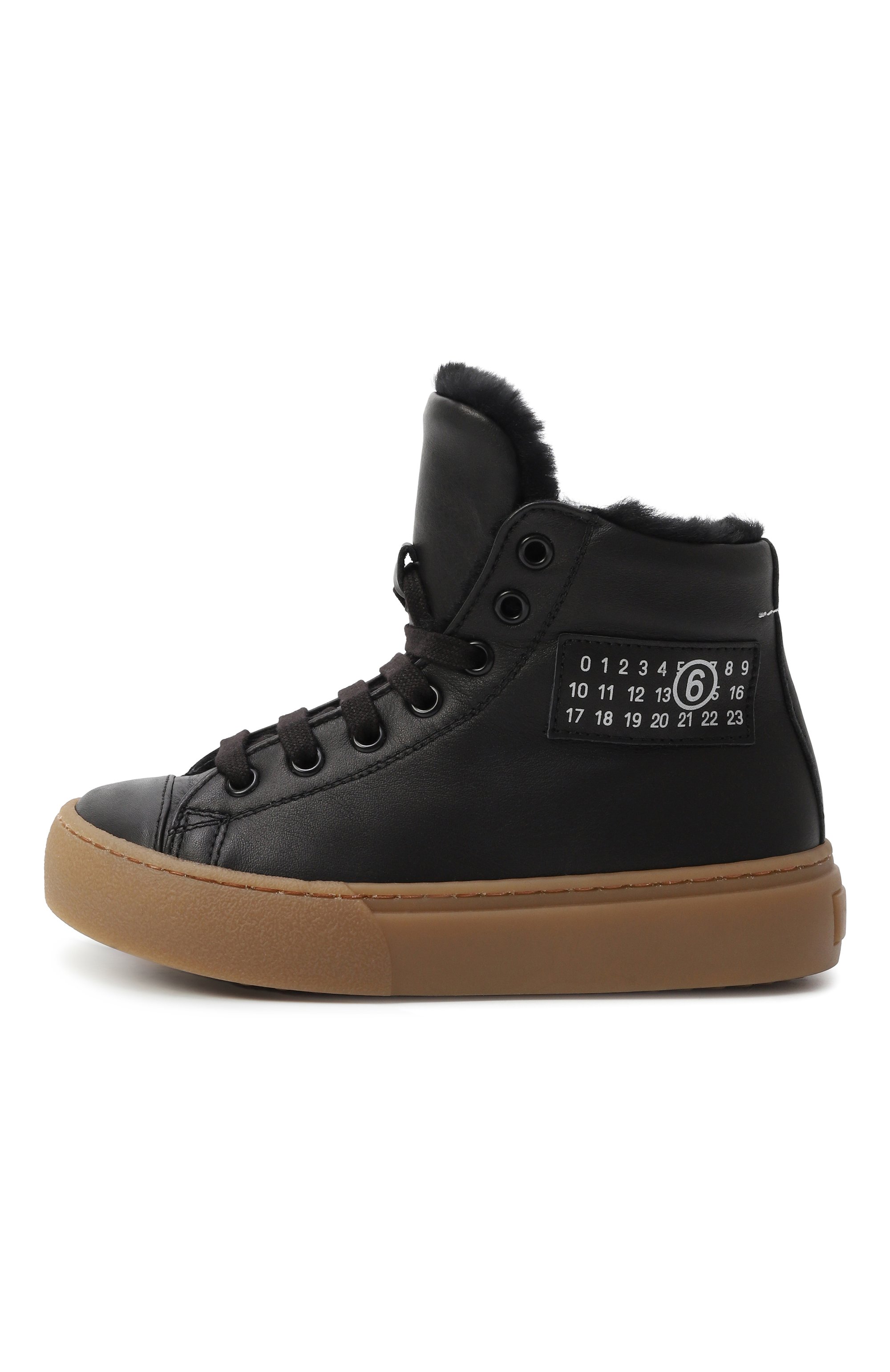 Кожаные кеды MM6, арт. 81004/VAR3/28-35, фото 2