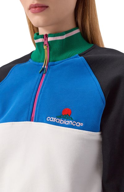 Хлопковый свитшот CASABLANCA, арт. WPF25-JTP-328-01, фото 5