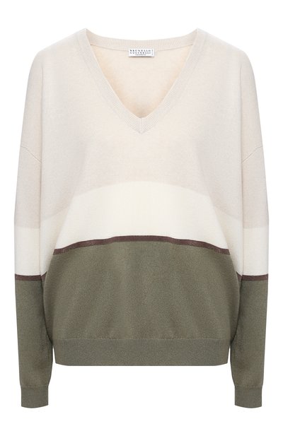 Женский кашемировый пуловер BRUNELLO CUCINELLI, арт. M12169902