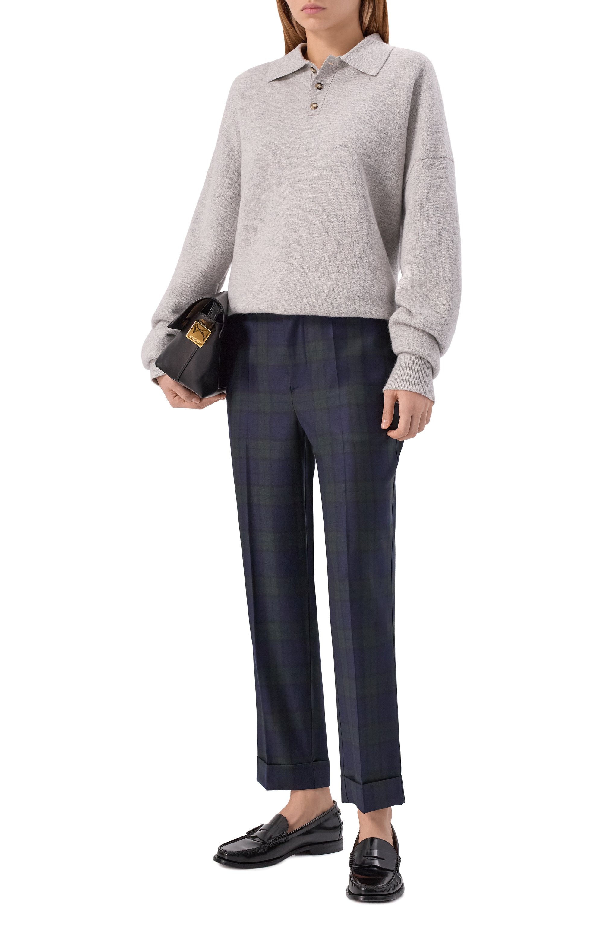 Шерстяные брюки SASUPHI, арт. W25313/TR, фото 2