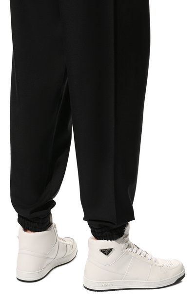 Кожаные кеды PRADA, арт. 2TE183-3LJ6-F0964, фото 3