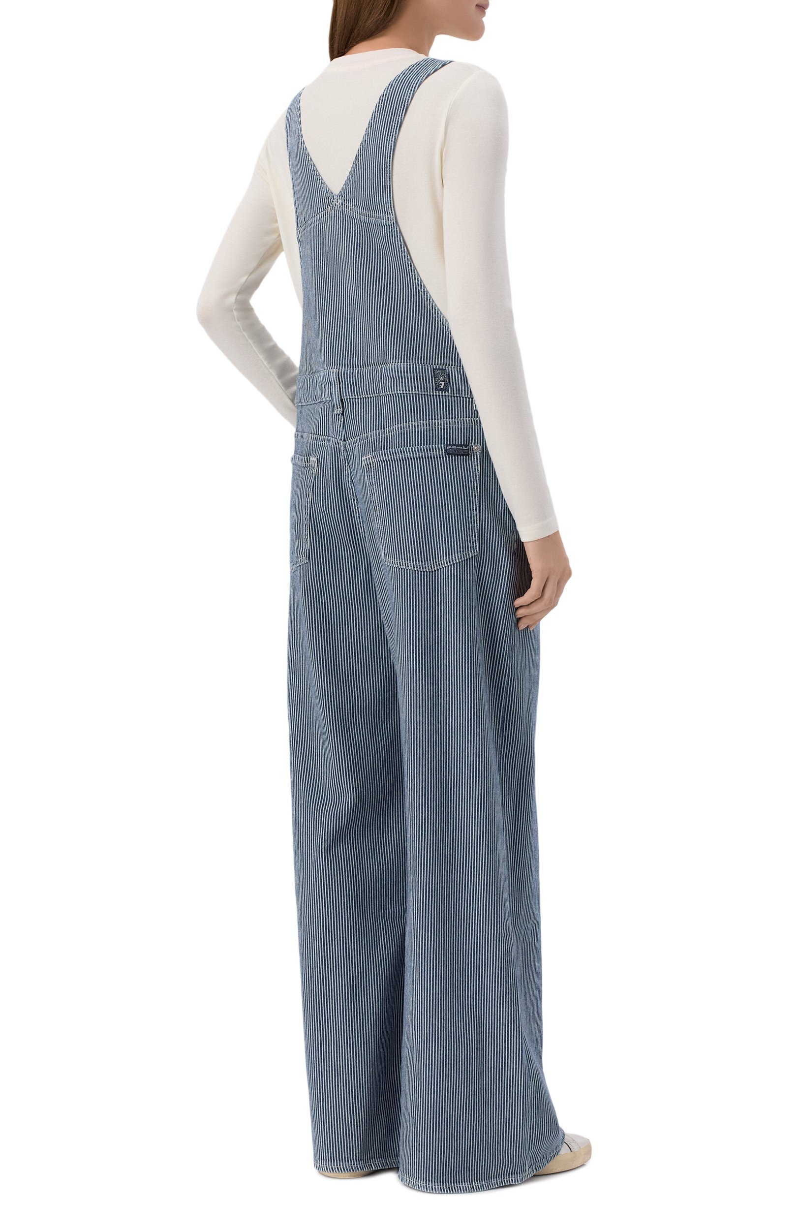 Джинсовый комбинезон 7 FOR ALL MANKIND, арт. 7UIT0H14-43T, фото 4
