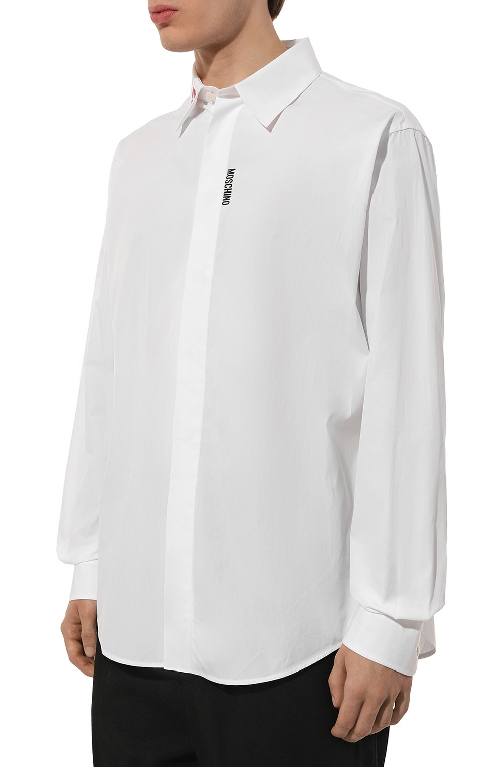 Хлопковая рубашка MOSCHINO, арт. A0201/5235, фото 3