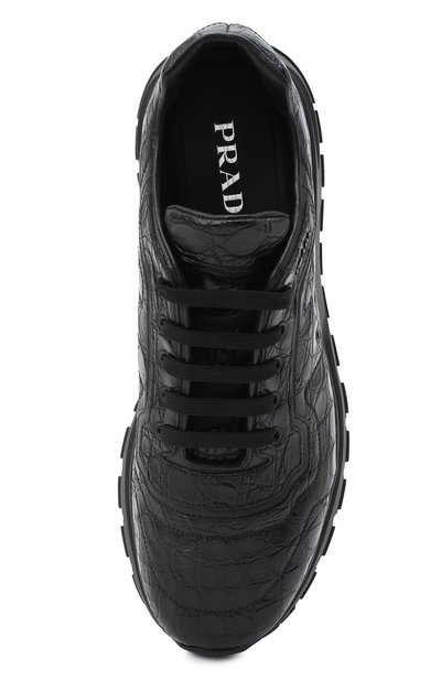 Кроссовки из кожи каймана PRADA, арт. 4E3388-3EA5-F0002, фото 5
