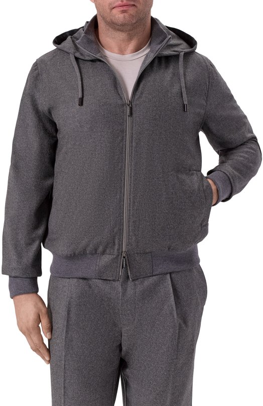 Шерстяная толстовка Capobianco 19M403.FA00./58 Серый  19M403.FA00./58 Фото 3