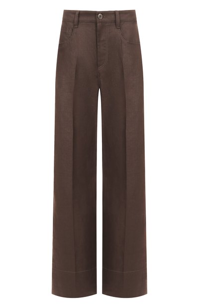 Женские льняные брюки BRUNELLO CUCINELLI, арт. ML142P8813