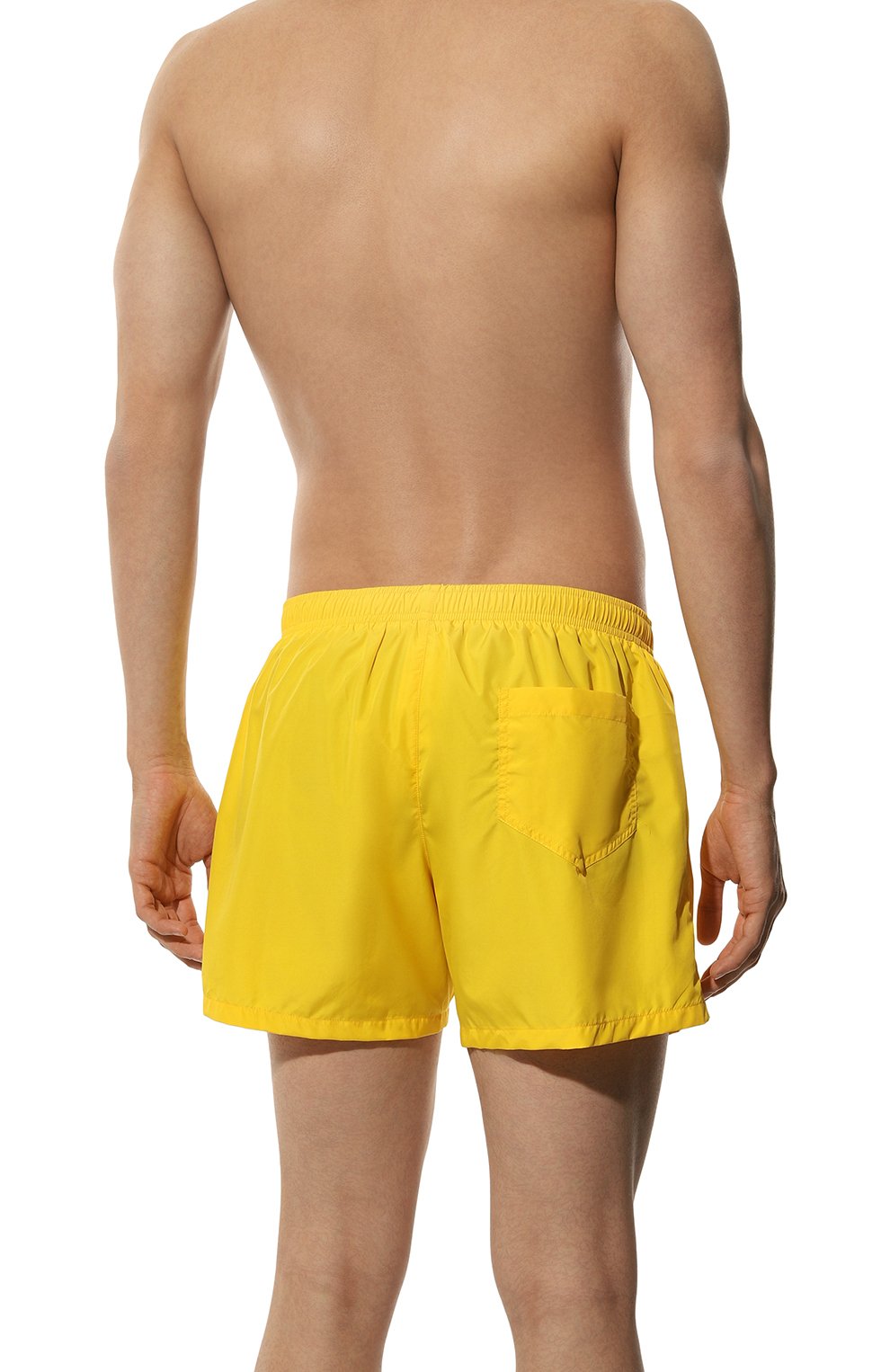 Плавки-шорты MOSCHINO желтого цвета по цене 9600 руб., арт. A4251/9301, фото 3 Плавки-шорты MOSCHINO, арт. A4251/9301, фото 3