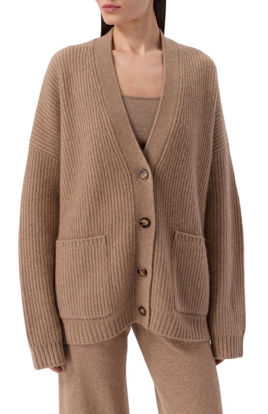 Кашемировый кардиган Uma Wang V2256B002 Бежевый  V2256B002 Фото 3