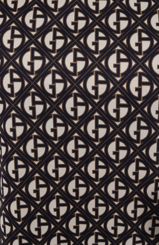 Хлопковая футболка Giorgio Armani GM000307/TE11554 Синий  GM000307/TE11554 Фото 5