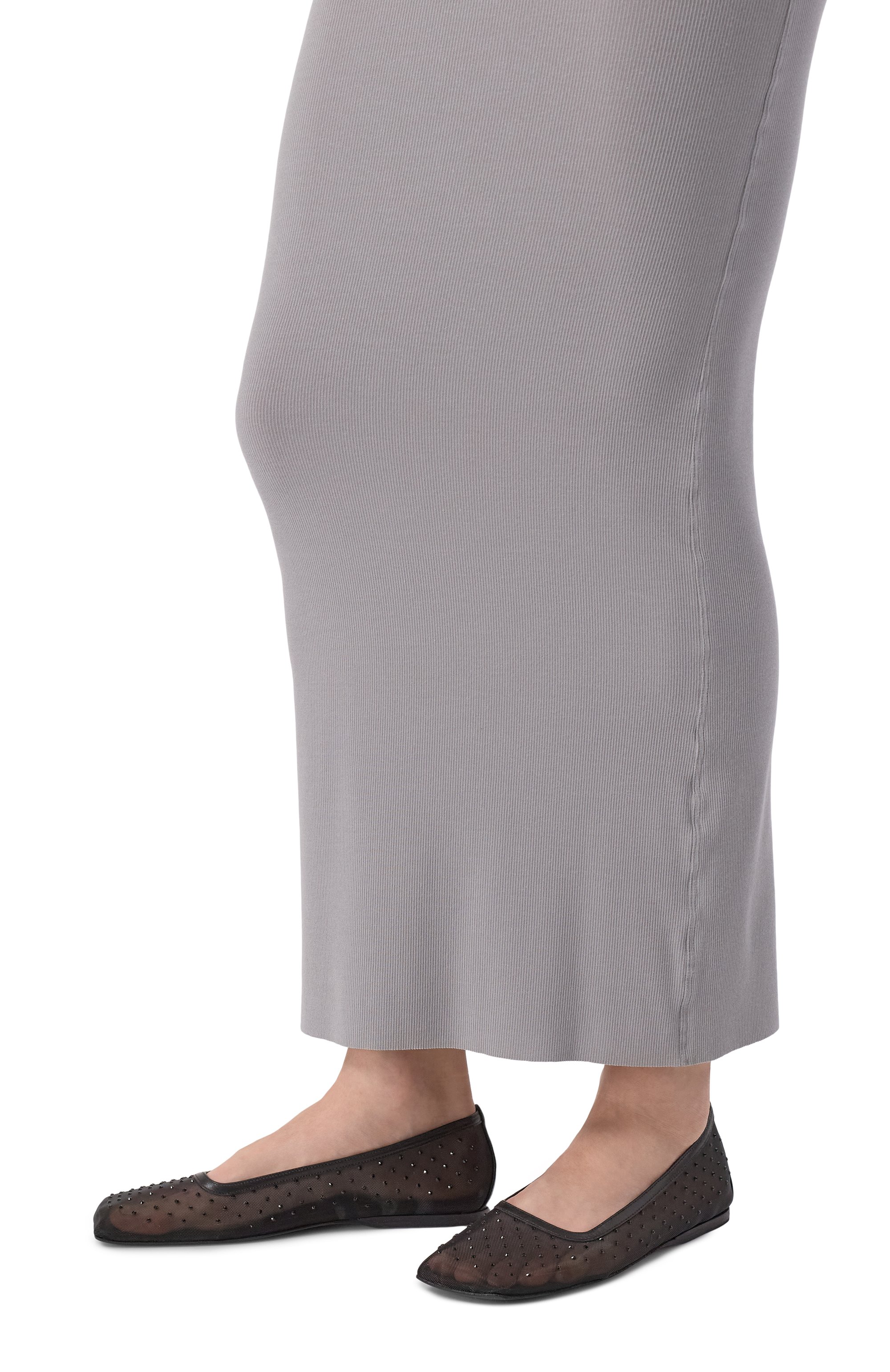 Текстильные балетки kiki MATTIA CAPEZZANI, арт. W461/RETE+NAPPA/BLACK BLACK STRASS, фото 3