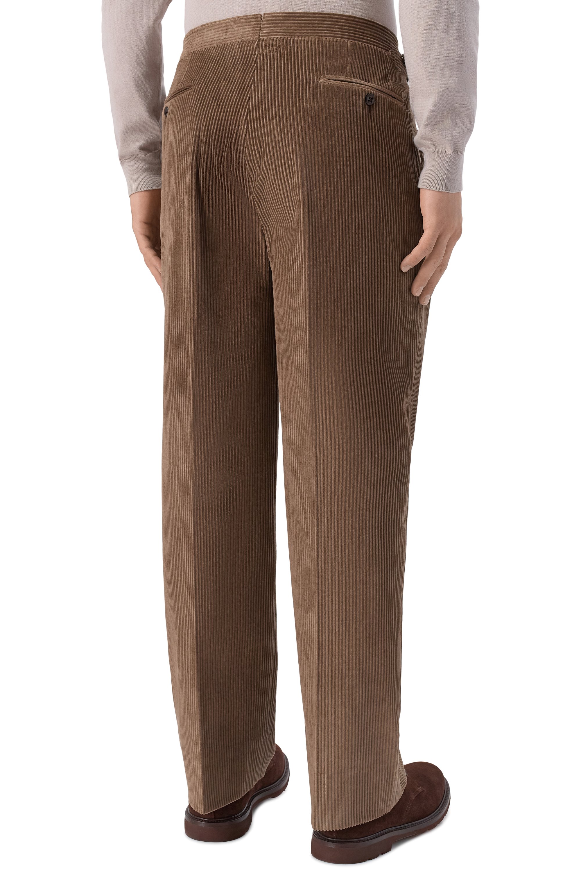 Вельветовые брюки CORNELIANI, арт. 284L26/2A18203, фото 4