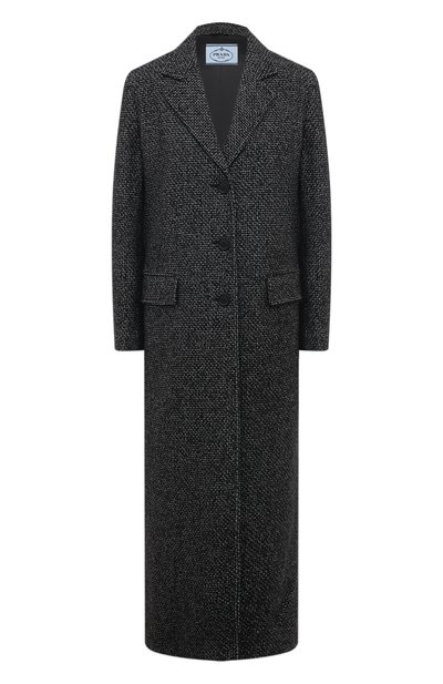 Женское шерстяное пальто PRADA, арт. P641LG-1VFF-F0480-212