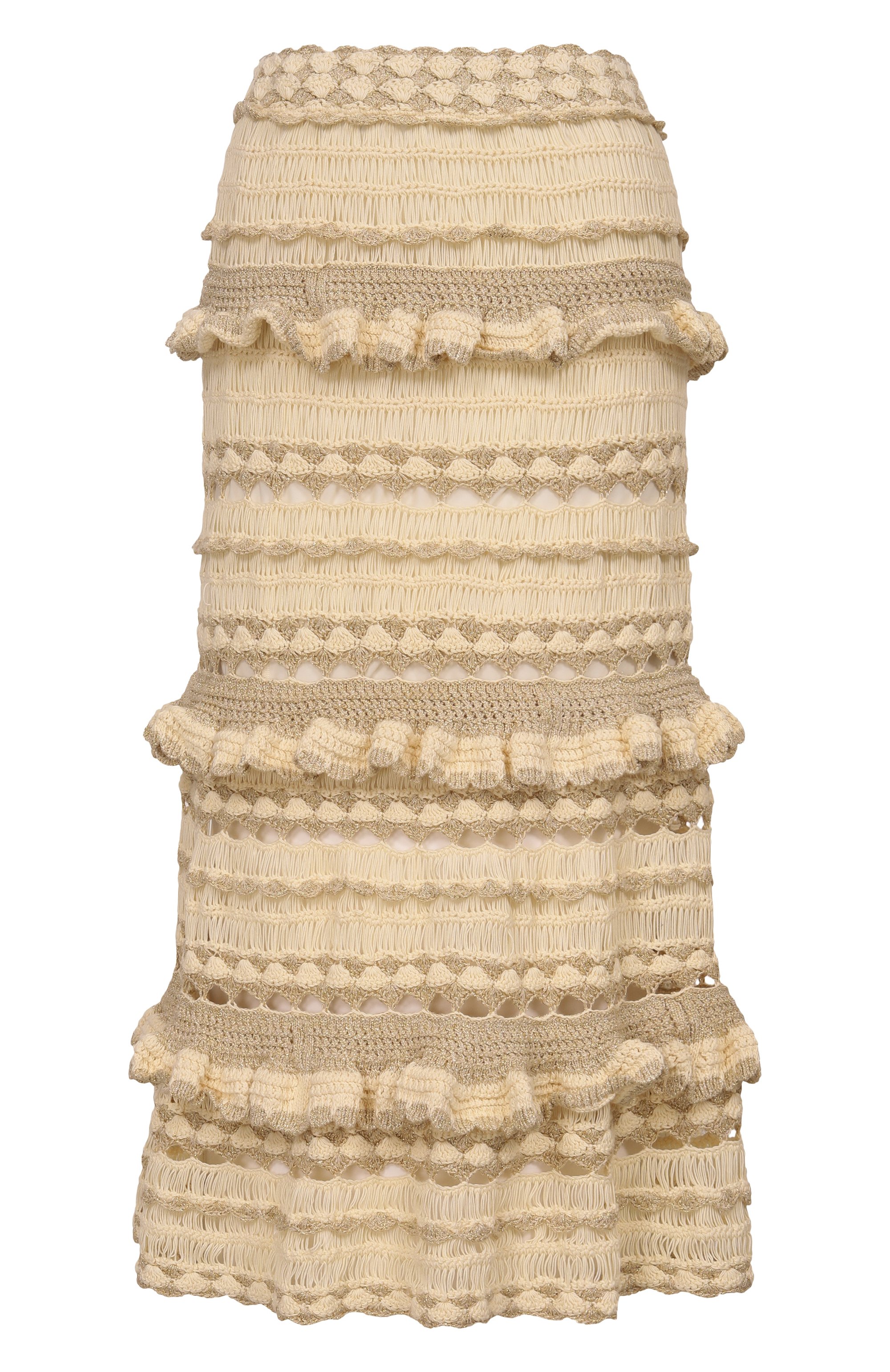 Юбка из вискозы и хлопка ZIMMERMANN, арт. 5727SRS262, фото 1