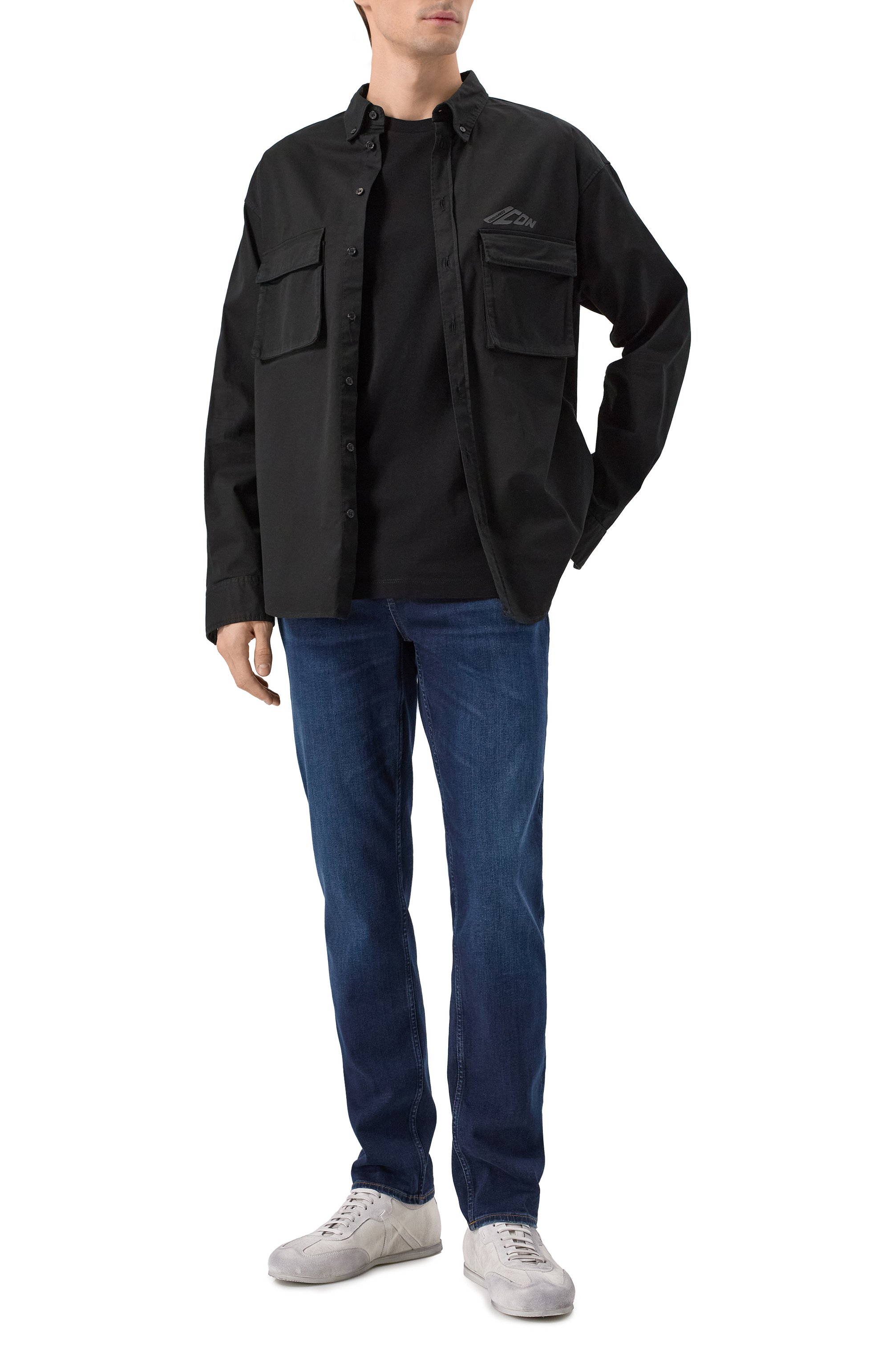 Хлопковая рубашка DSQUARED2, арт. S79DL0055/S35175, фото 2