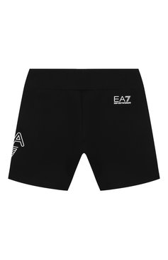 Детские хлопковые шорты EA7 черного цвета, арт. 7G000089/AF12484 | Фото 1 (Нос: Не проставлено; Материал внешний: Хлопок; Случай: Повседневный; Ростовка одежда: 13 - 15 лет | 158 см, 16 лет | 164 см, 5 лет | 110 см, 6 лет | 116 см, 8 лет | 128 см, 10 - 11 лет | 140 - 146см, 12 лет | 152 см)