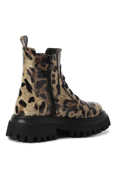 Кожаные ботинки DOLCE & GABBANA, арт. D11360/AM568/27-36, фото 3