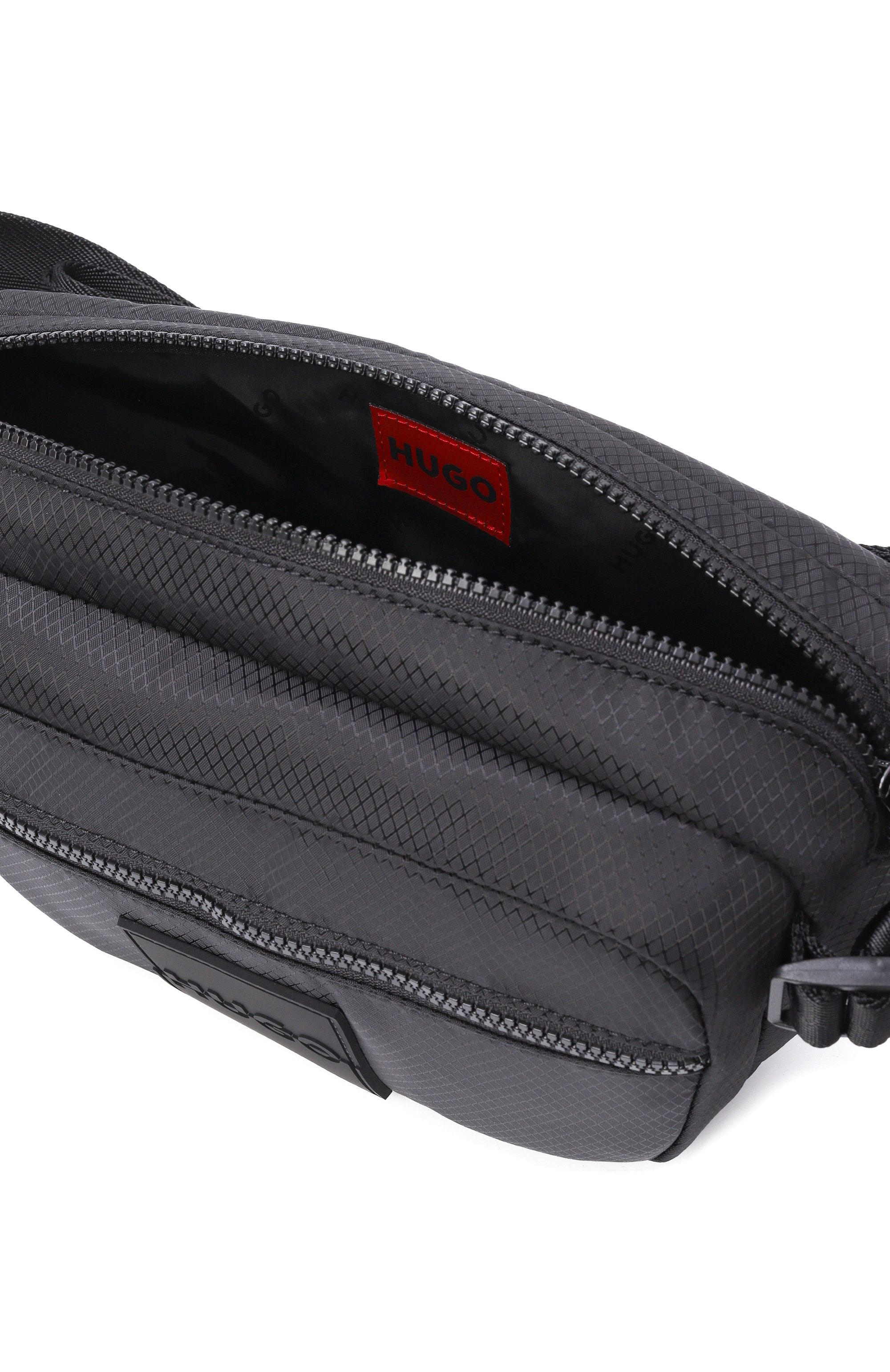 Поясная сумка jhin HUGO черного цвета по цене 13600 руб., арт. 50551798, фото 5 Поясная сумка jhin HUGO, арт. 50551798, фото 5