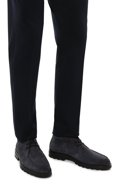 Замшевые ботинки detroit SANTONI, арт. MGDG18609NE0BSEY, фото 3