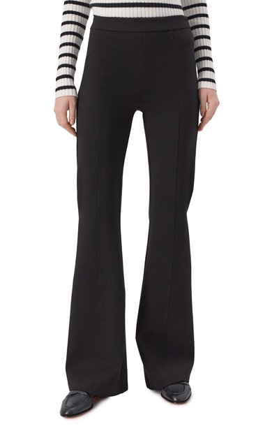 Брюки из вискозы PAIGE черного цвета по цене 44000 руб., арт. 1F29594-1086, фото 3 Брюки из вискозы PAIGE, арт. 1F29594-1086, фото 3