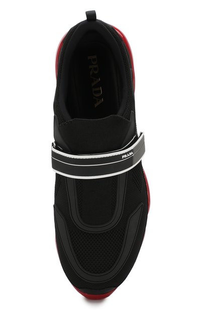 Текстильные кроссовки PRADA, арт. 2OG064-1OUF-F002L, фото 5