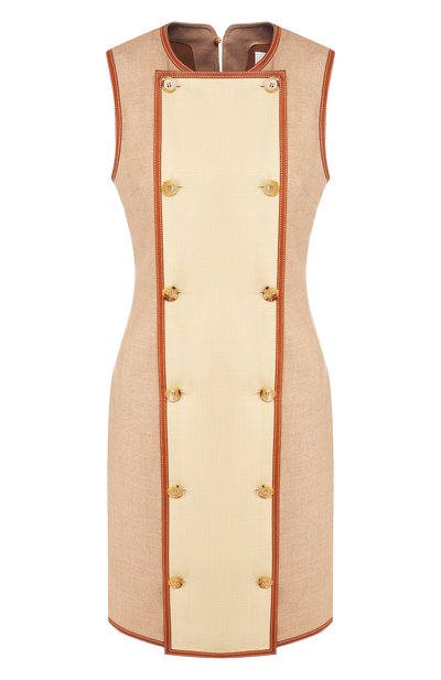 Женское платье из смеси шерсти и вискозы BURBERRY, арт. 4562564