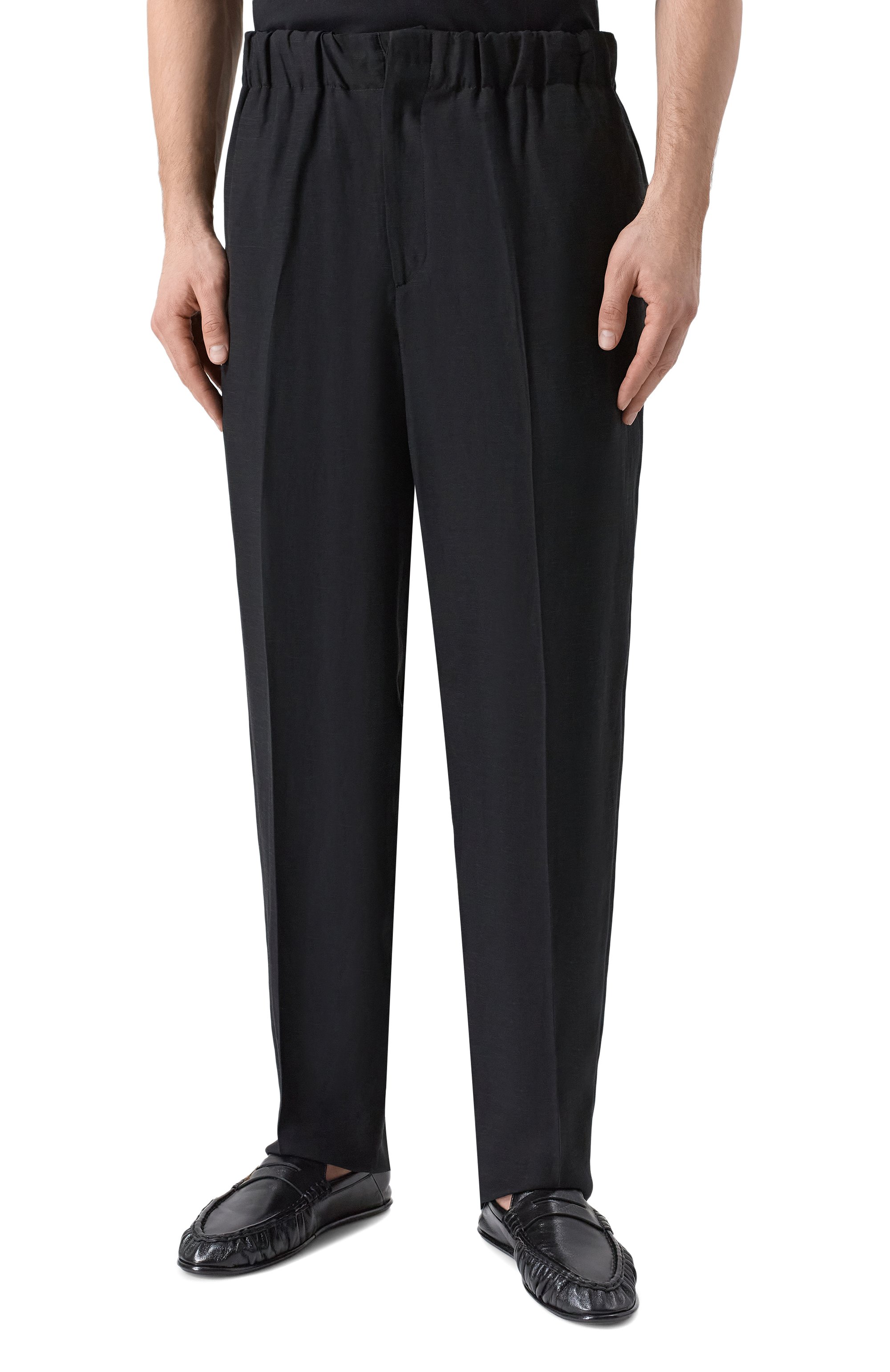 Брюки из вискозы и льна LANEUS, арт. S6LAMAPA083, фото 3