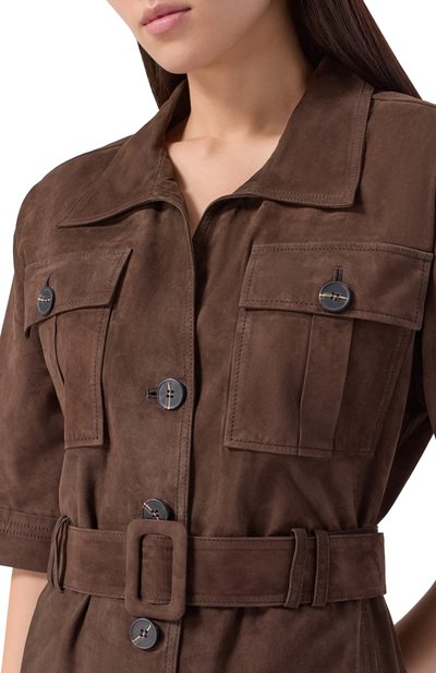 Замшевое платье VENERA M., арт. 20-25-38, фото 4