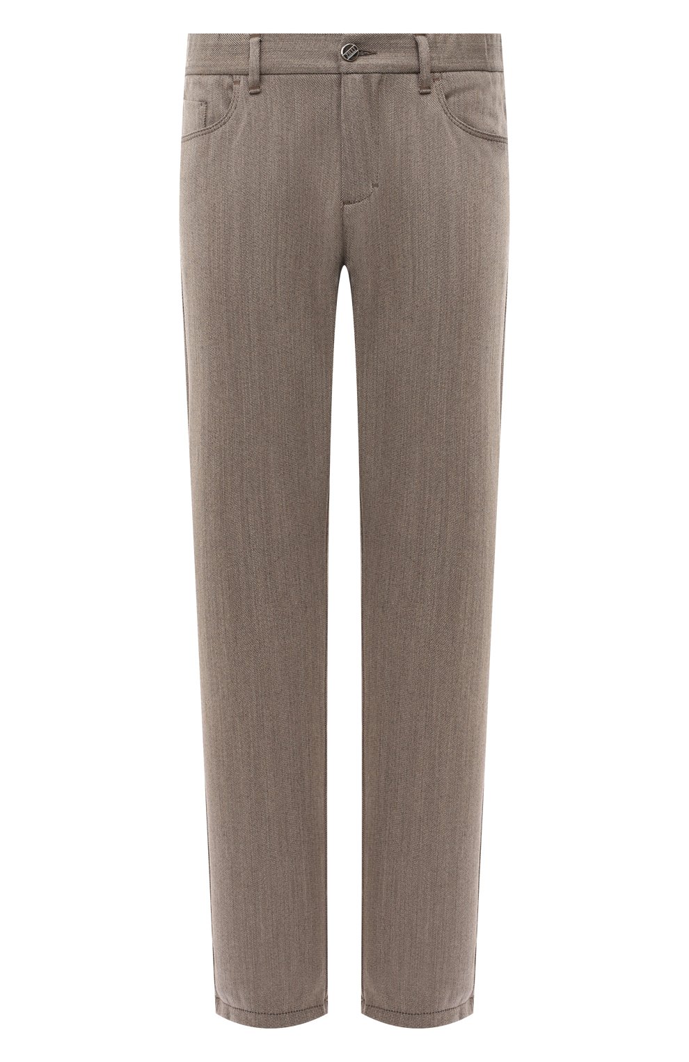 Брюки из шерсти и хлопка ZILLI, арт. J5T301M0225VZRW00, фото 1