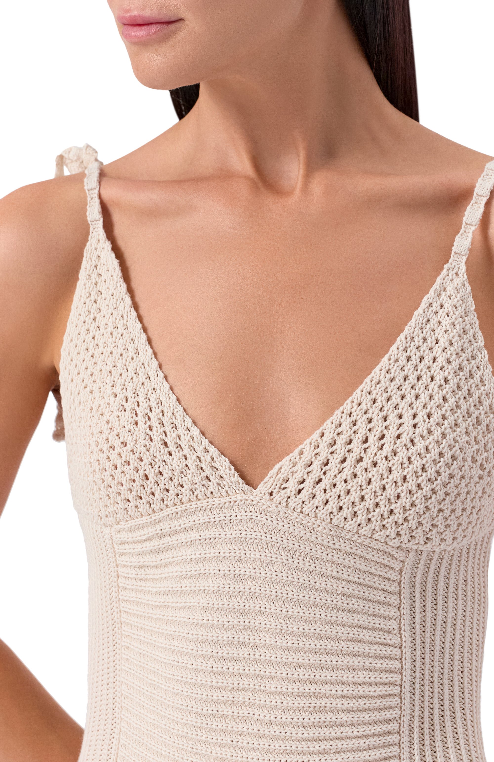 Хлопковое платье THE ATTICO, арт. 250WCA00417/CCC105AA/556, фото 5