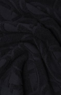 Мужские хлопковое полотенце GIORGIO ARMANI темно-синего цвета, арт. GM000830/AF16510 | Фото 2 (Материал: Хлопок, Текстиль; Нос: Не проставлено)