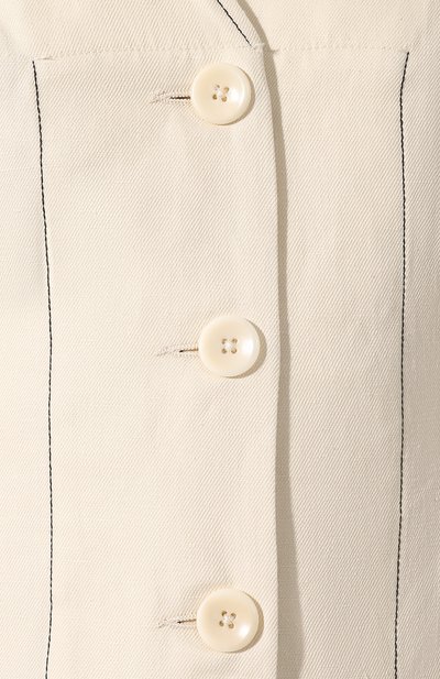 Платье из смеси хлопка и льна PROENZA SCHOULER WHITE LABEL, арт. WL2013054-AL001, фото 5